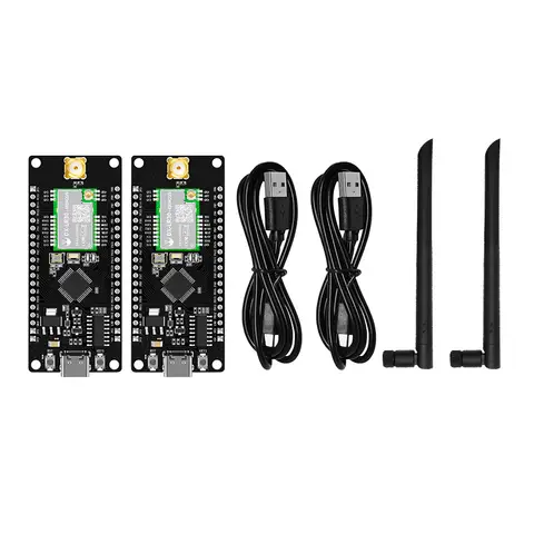 SX1262 LoRa trådlös modul 868 MHz 915 MHz 433 475 MHz DX-LR30 22 dBm 8 km långdistans SMD RF-modul strömförsörjning 8 best sales sx1262 - №4