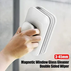 Magnetic Window Cleaner 3-45mm Double Side Window Wiper Glass Cleaner Brush for Washing Windows Outside Household Cleaning Tool