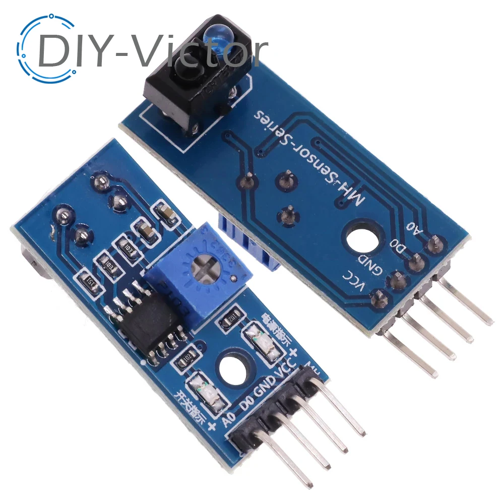 TCRT5000 Infrared Reflective Sensor IR Photoelectric Switch Barrier Line Track Module For Arduino Diode Triode Board 3.3v