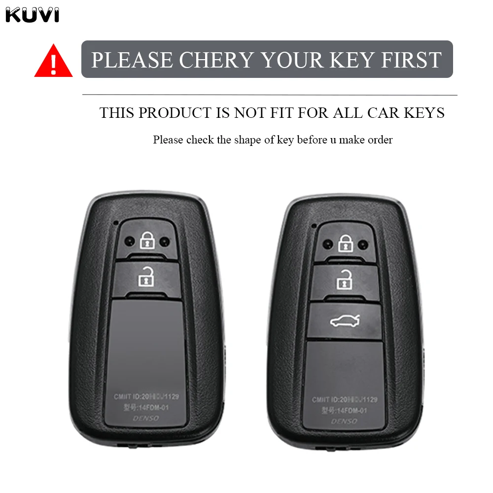 Fashion TPU Car Remote Key Case Cover Shell Fob For Toyota Corolla Prius Camry CHR C-HR RAV4 Altis Land Cruiser Prado Keyless