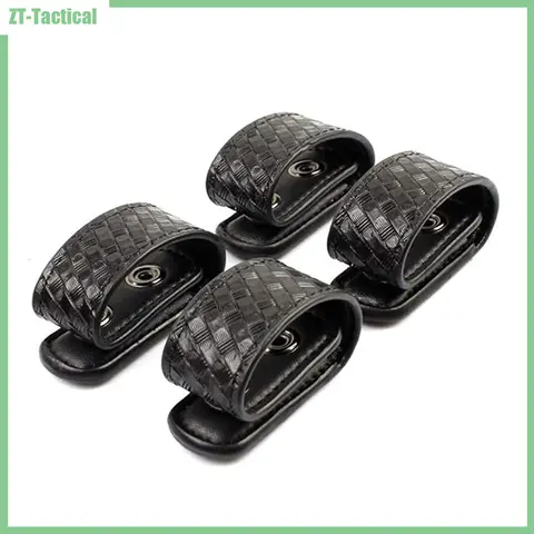 바스켓위브 더블 스냅 벨트 키퍼, 듀티 키퍼, 2.25 인치 듀티 벨트, 4 팩