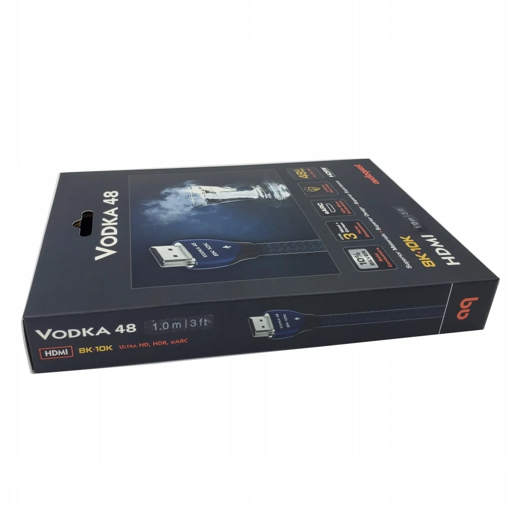 HiFi 8K VODKA HDMI-compatible Cable de vIdeo AV Cable de TV 48 48Gbps Ultra HD 5.0 Original box