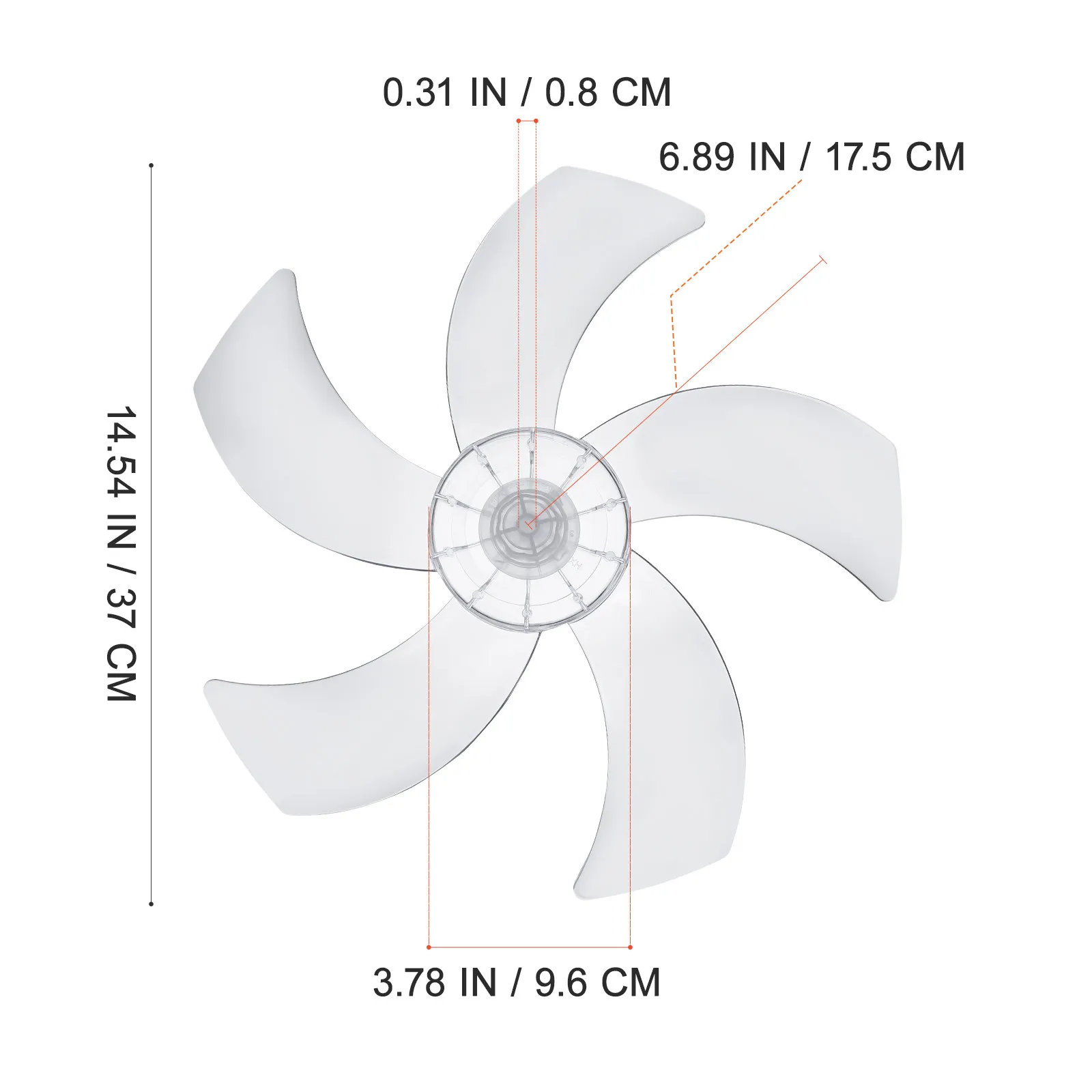 Portable Floor Fan Supply Fans Accessories Cooling Parts Standing Pedestal Repair Electric Leaves