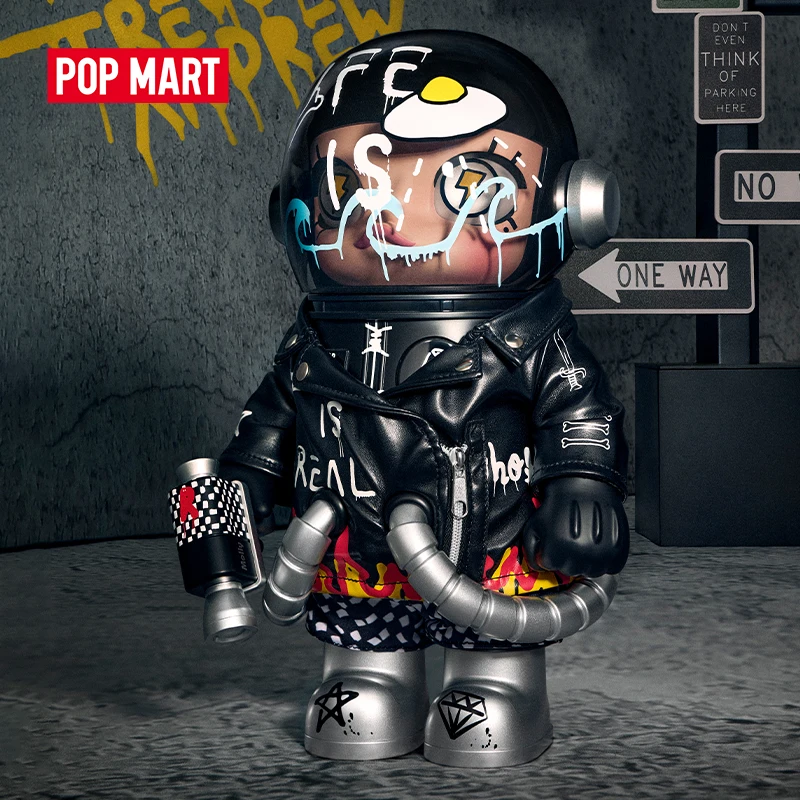

POP MART MEGA SPACE MOLLY 400% Trevor Andrew2.0 Series Mystery Box Подлинная слепая коробка Guess Toys Сумка Орнамент Фигурка Домашний декор