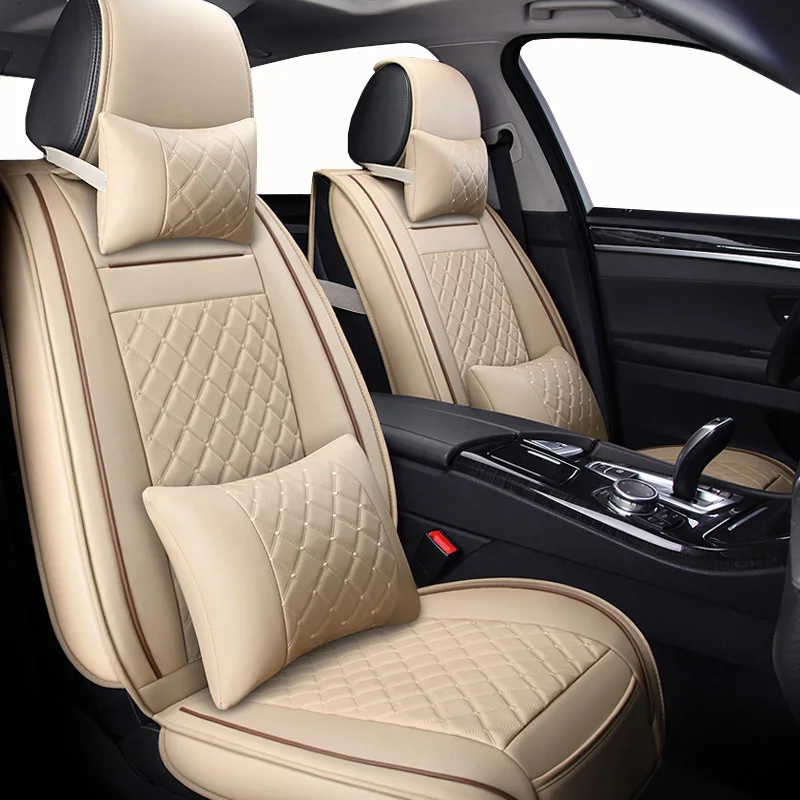 

Universal leather seat cover for CITROEN all models C2 C3 C3-XR C4 (4door) C4 Aircross 5seat C5 C6 DS3 DS4 DS5 Right driving