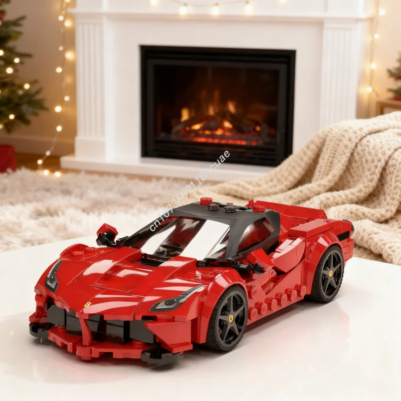 239-teiliges MOC City Champions Modellbausatz Architektur-Bausatz DIY Kreative Spielzeugidee Bausteine Weihnachtsgeschenk Bildung