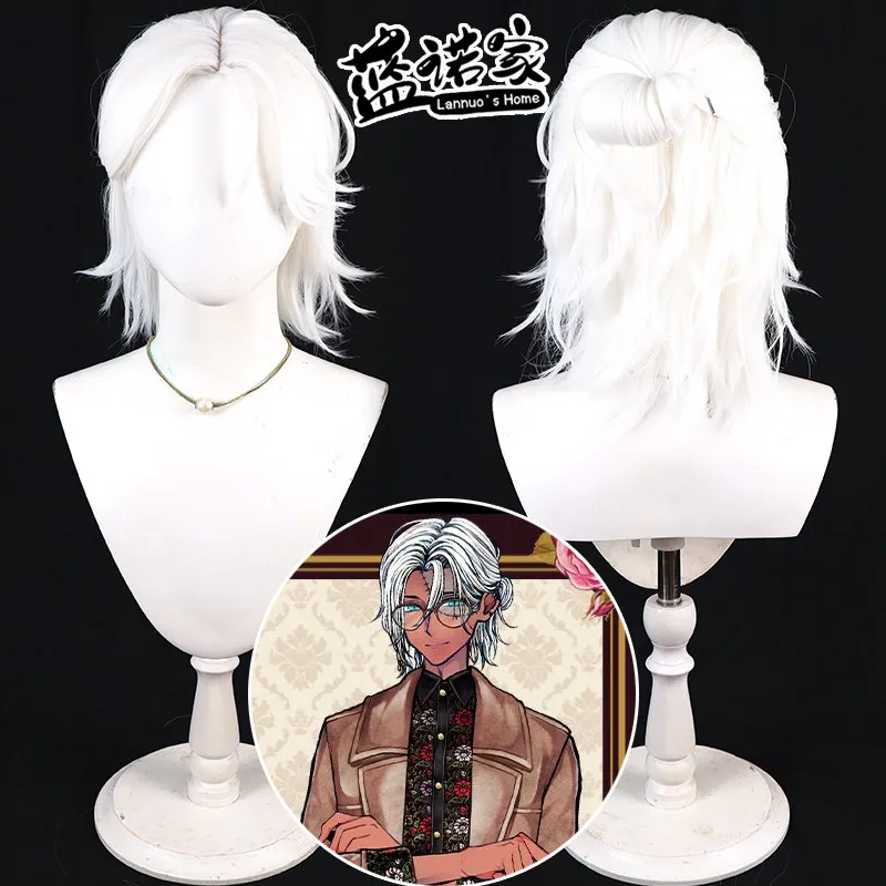 Anime The Demon butler and Black Cat Mia Giordia Cosplay Wig Halloween Carnival Party Props Synthetic Hair + Wig Cap