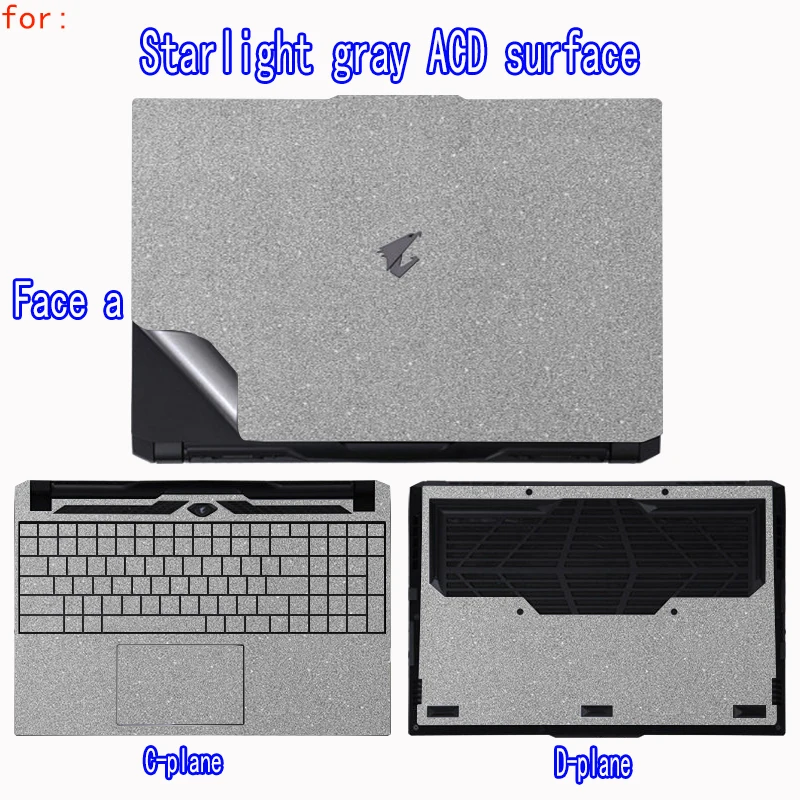 For Gigabyte Aorus 15P WB/15P KB laptop skin patch for Gigabyte 15G XC/15G YC/15G KC skin patch AERO X16/ Sabre 15 vinyl sticker