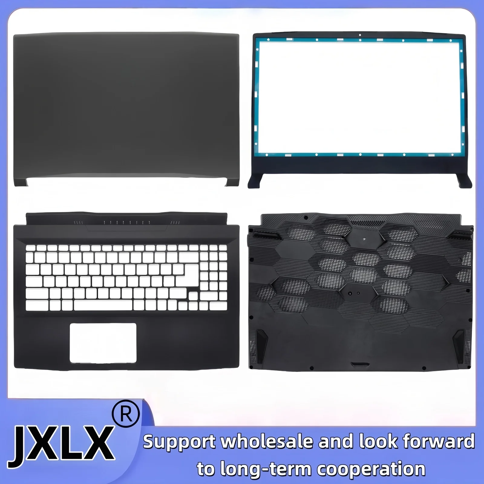 New For MSI GF66 11UC 11UD 11UE 11UG 11SC 12UC 12UD MS-1581 1582 1583 Katana15MS-1585LCD Back/LCD Bezel/Palmrest/Bottom/hinge