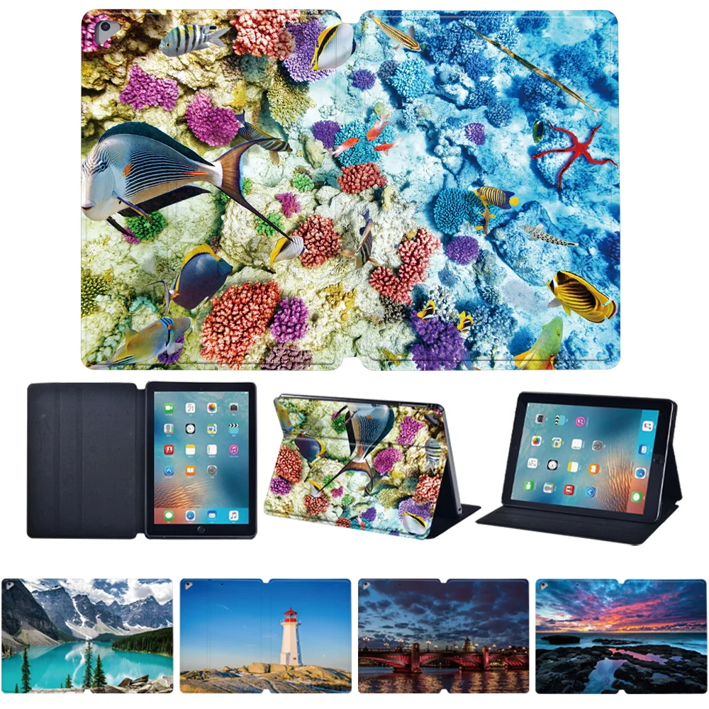 

For IPad Air 4 10.9 inch Air 5 2022 New Case IPad Air 1 air 2 9.7 Folding Folio Stand Cover ipad Air 3 10.5 inch Tablet Case