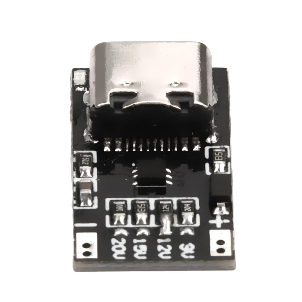 USB-C Pd Qc Trigger 9V 12V 15V 20V Dc Instelbare Spanning Power Module 5a Type-C Ingang Voor E-Mark Snelladen Converter Module