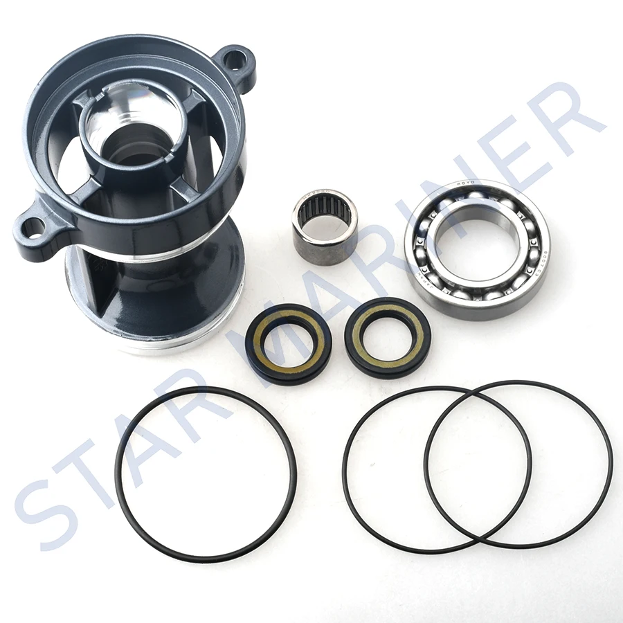 Yamaha 선외 모터용 하부 케이싱 프로펠러 하우징, 63D-45361-02-4D 캡, 63D-45361, 2T 40HP 50HP 4T F25 F30 F40 F45 F50 F60