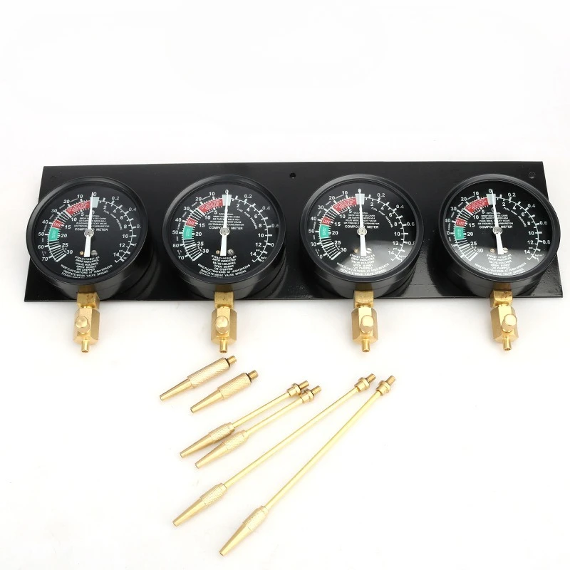 Fuel Vacuum Carburetor Synchronize Tool Kit Fuel Vacuum Carburetor Synchronizer Carb Sync Gauge Set With Rubber Hose view 2