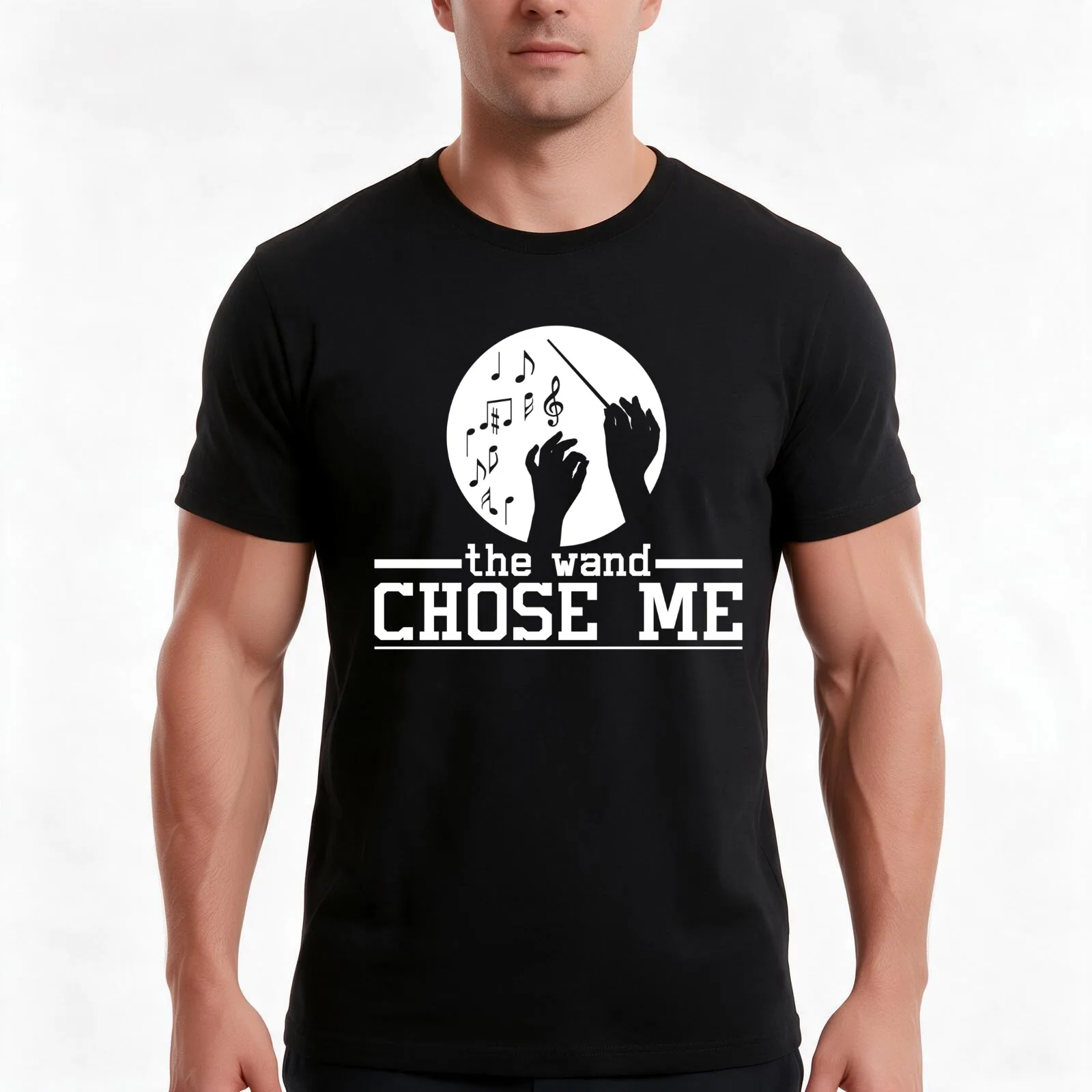 Conductor Maestro Orchestra Choir Conduct Gift T-Shirt Summer Casual Cotton Tee Oversized Streetwear Tops Unisex Men Women