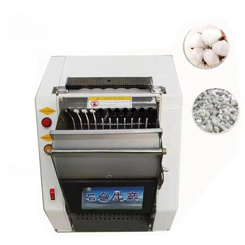 Small  Processing Machine and Fiber Extraction Equipment for Seed Sorting Screening and Lint Removal in  Unit