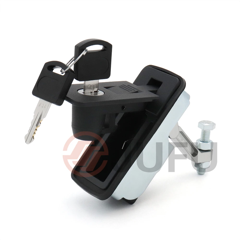 

Small Locking Lever Latch Trailer RV Lock for Toolbox Latch Panel Lock for Horsebox Motorhome