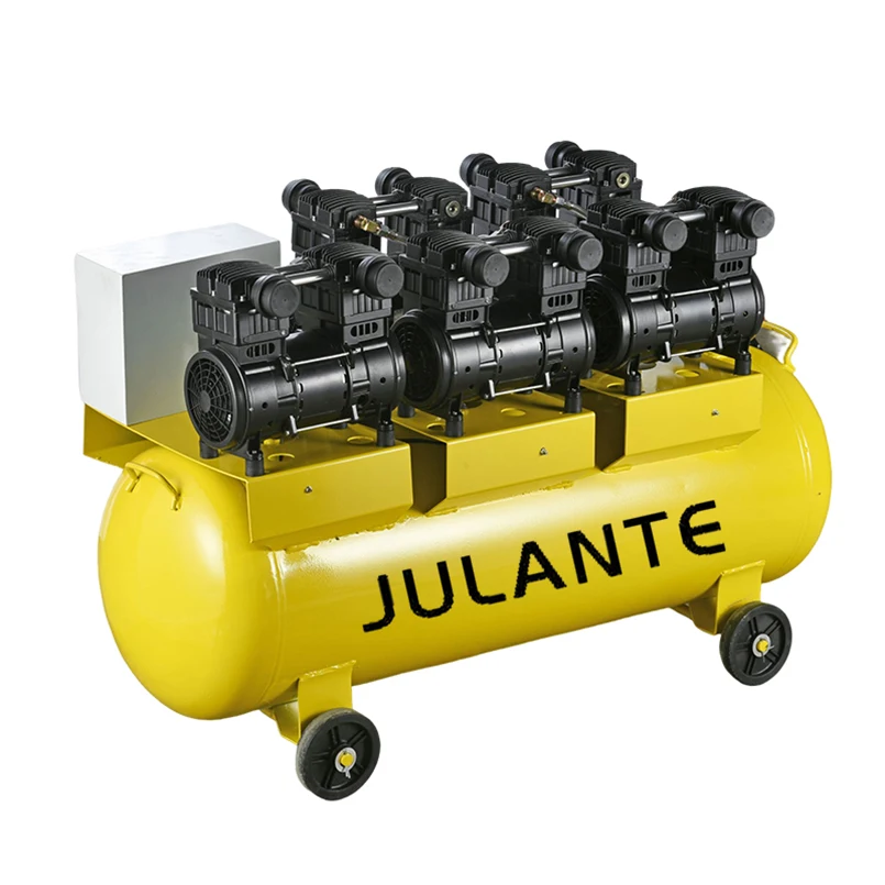 8KW 320L 8Bar 12Bar Oil Free Three Phase Industrial Compressors Machine Air Compressor