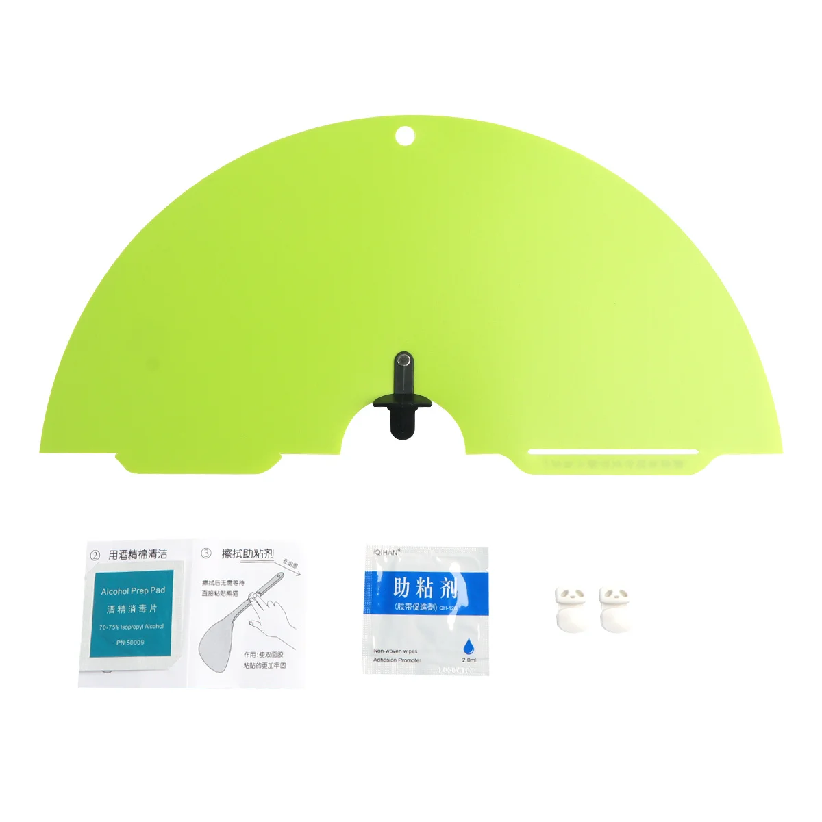 

Novelty Cooking Gloves Oil Guard Spatula Shield Portable Reusable Hot Oil Protection Easy Assemble Disassemble Green