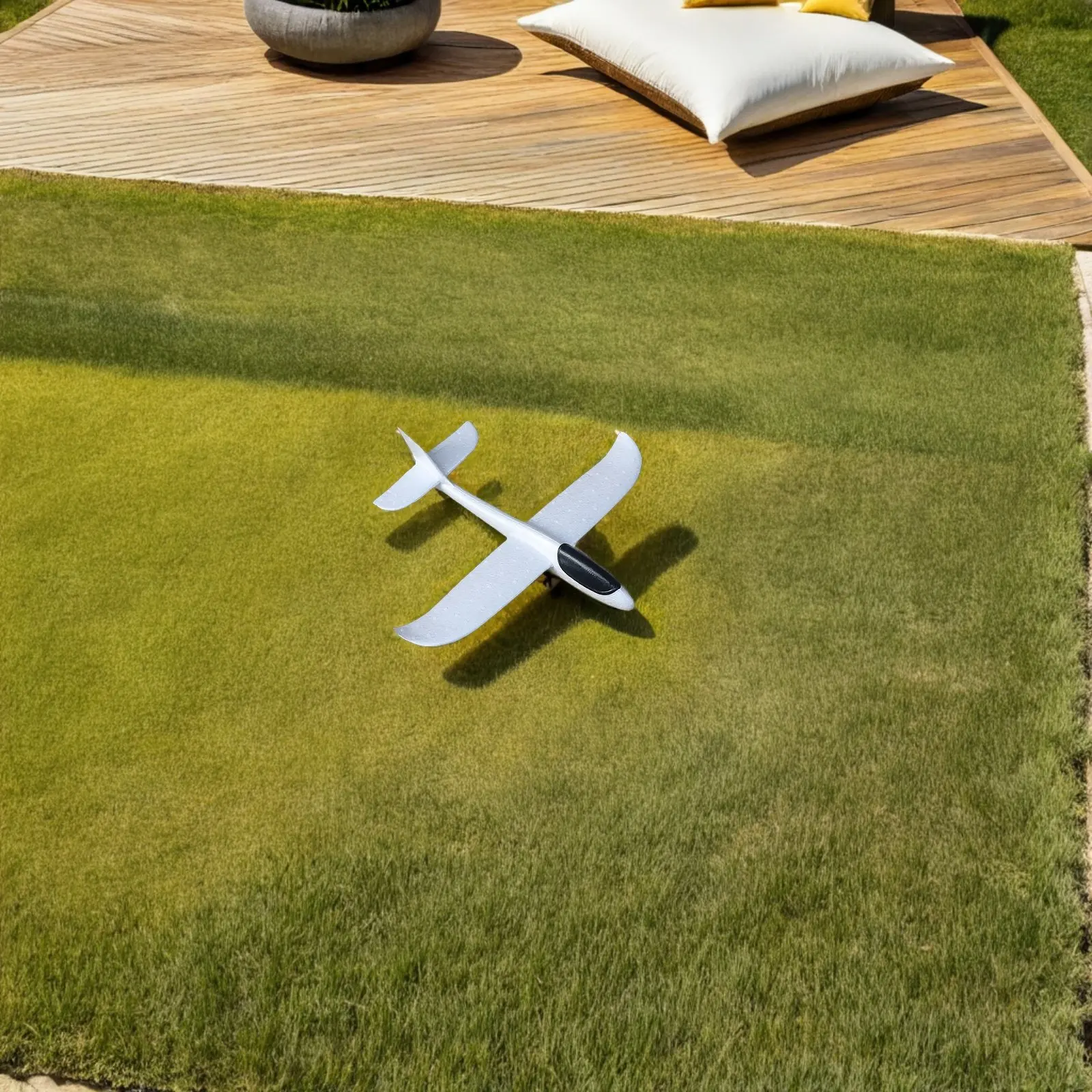 

2 шт. самолеты-конструкторы из пенопласта для ручного запуска, безопасные, для росписи, украшения для вечеринок, подарок, самолеты для ручного запуска