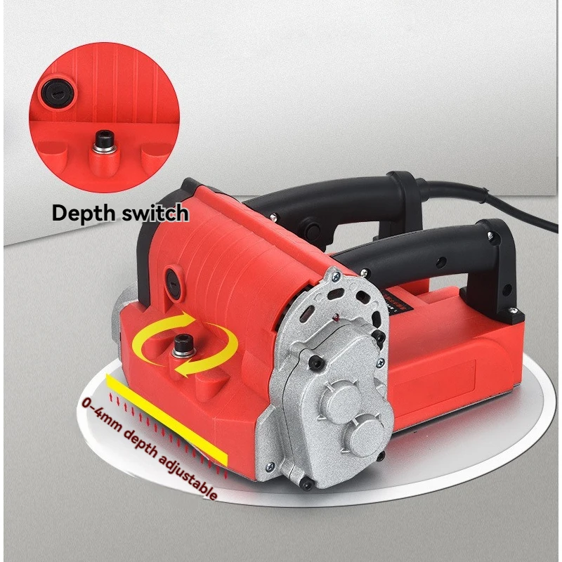 220V/110V Electric Wall Scraper Dust-Free Technology Putty Powder Removal for Old Wall Renovation
