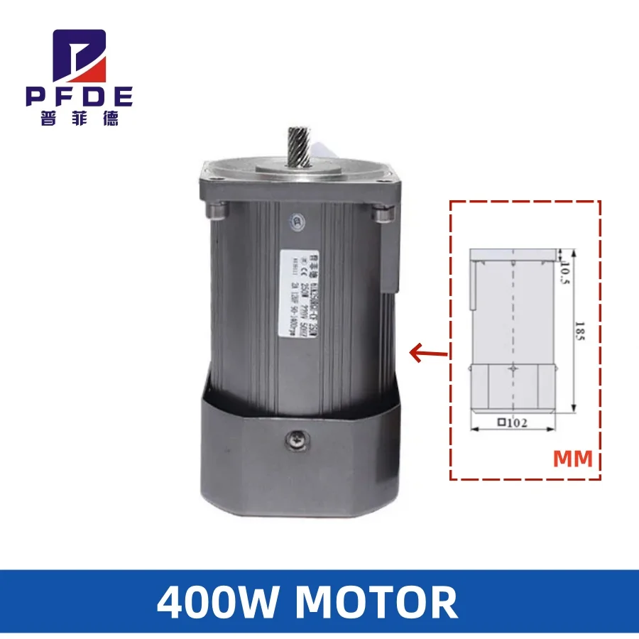 

400 Вт 220 В переменного тока мотор-редуктор с фиксированной скоростью двигатель CW CCW с валом шестерни конденсатора