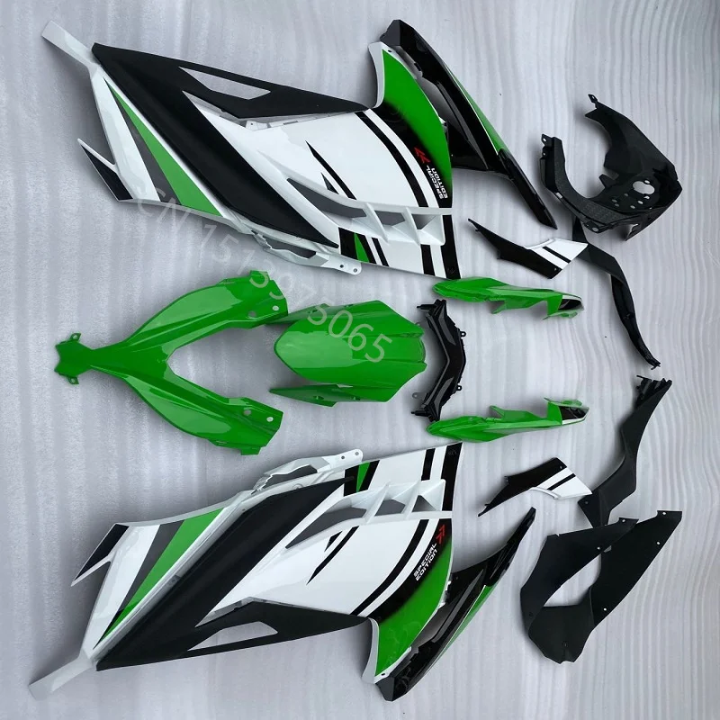 Custom ABS fairing for Kawasaki Ninja Fairing Ninja300  2013  2015  Injection molding Ninja 300 13  15 white black green fairing