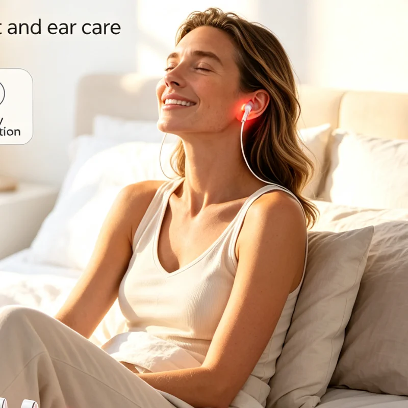 Vagus Nerve Stimulator for Sleep Anxiety Relief Non-Drug Parasympathetic Activation Deep Relaxation Device Home Use