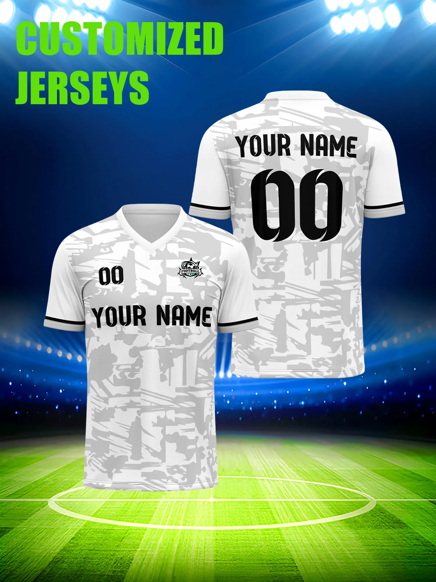 

Футбольная форма на заказ с индивидуальным изображением, номером и именем, эксклюзивный лимитированный комплект для болельщиков