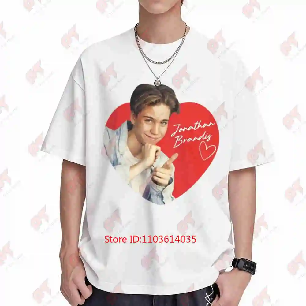 Jonathan Brandis 90S Heartthrob Short Sleeve Tee 100% Cotton T-Shirt