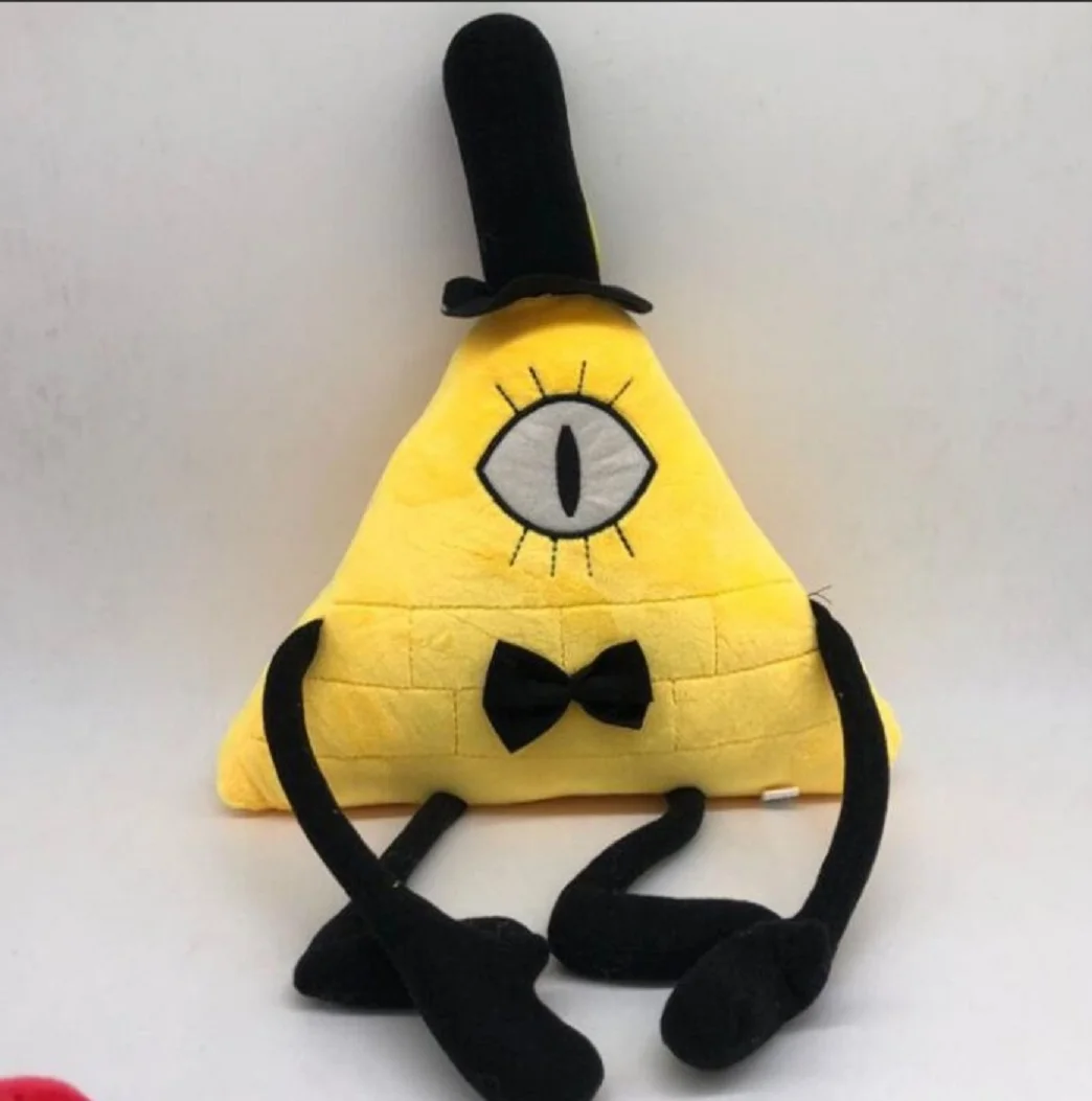 28cm Bill Cipher bambola di pezza regalo di compleanno di natale per bambini bambini Cartoon anime giochi giocattoli che circondano bambole