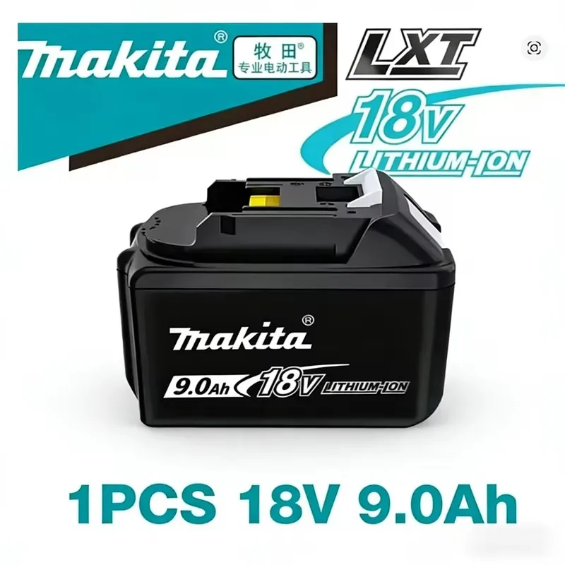 18V Makita LXT-serie oplaadbare Li-ion batterij, enkelvoudige verpakking/opladerset, verbeterde LED-display, veilige snellaadset