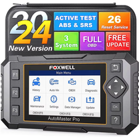 FOXWELL NT650 Pro OBD2 Automotive Scanner SAS A/F OIL EPB BRT TPS 26+ Reset Bidirectional Auto Car Diagnostic Tool Free Update