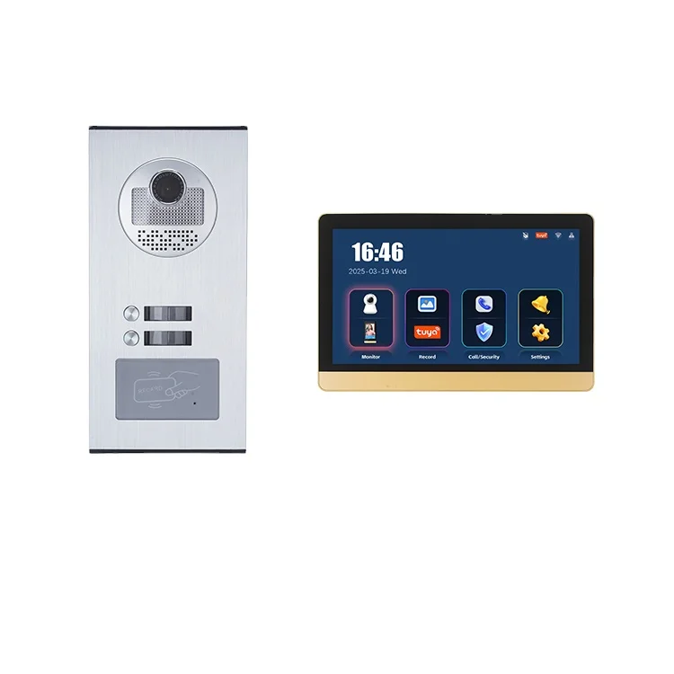 IP Indoor Monitor Android OS 1080P Video Door Phone Smart Home Controller For Apartments Wireless Intercom System