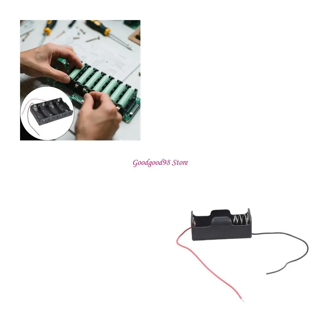 

Universal LR14 C Plastic Battery Case Solid Construction For Toys Electronic Gadgets