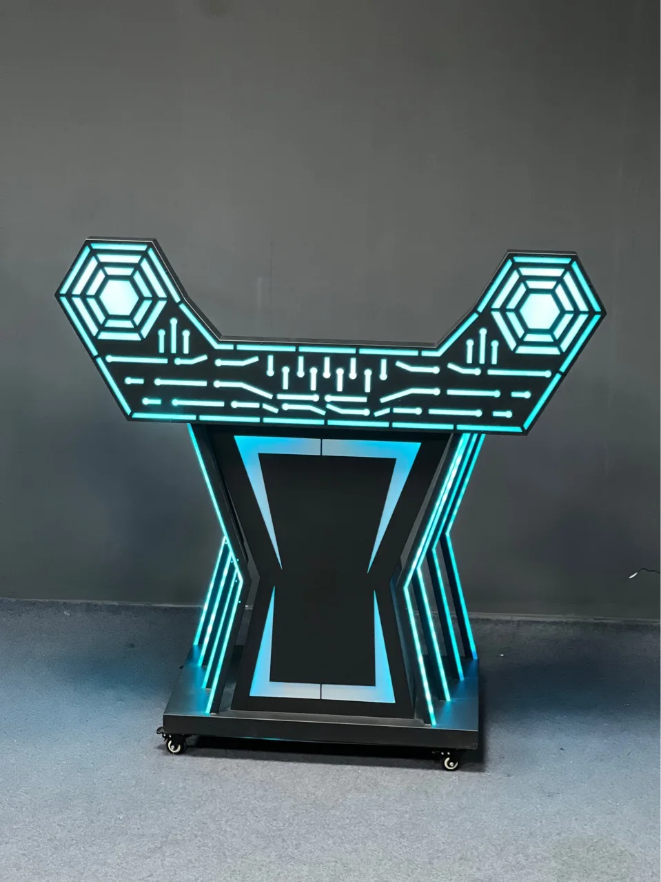 

Бар, диджейский стол, КТВ, вечеринка, частная комната, светящийся диск, стол для ночного клуба, светодиодный съемный плеер из кованого железа, акриловый диск