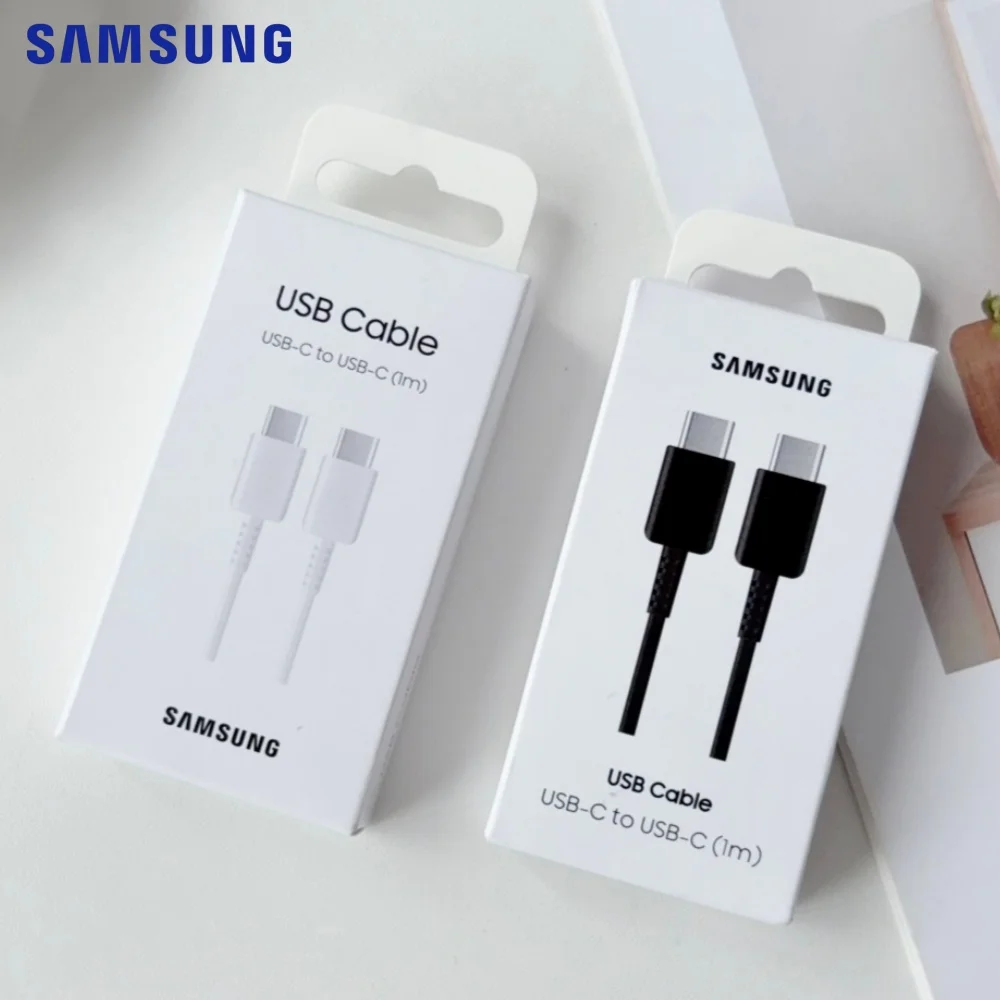 Original SAMSUNG 25W PD USB-C Kabel 1M 3A für Galaxy S23 S24 S25 S26 Ultra Note 10 A54 Fold 7 6 Schnelllade-USB-Typ-C-Datenkabel