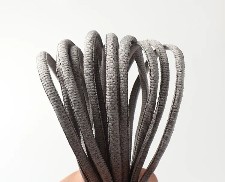 2025 New Flat Semicircular Shoelaces for Women's Sneakers Strap 160/180cm Black Grey Off-White Accessorie for Nike/Arctery
