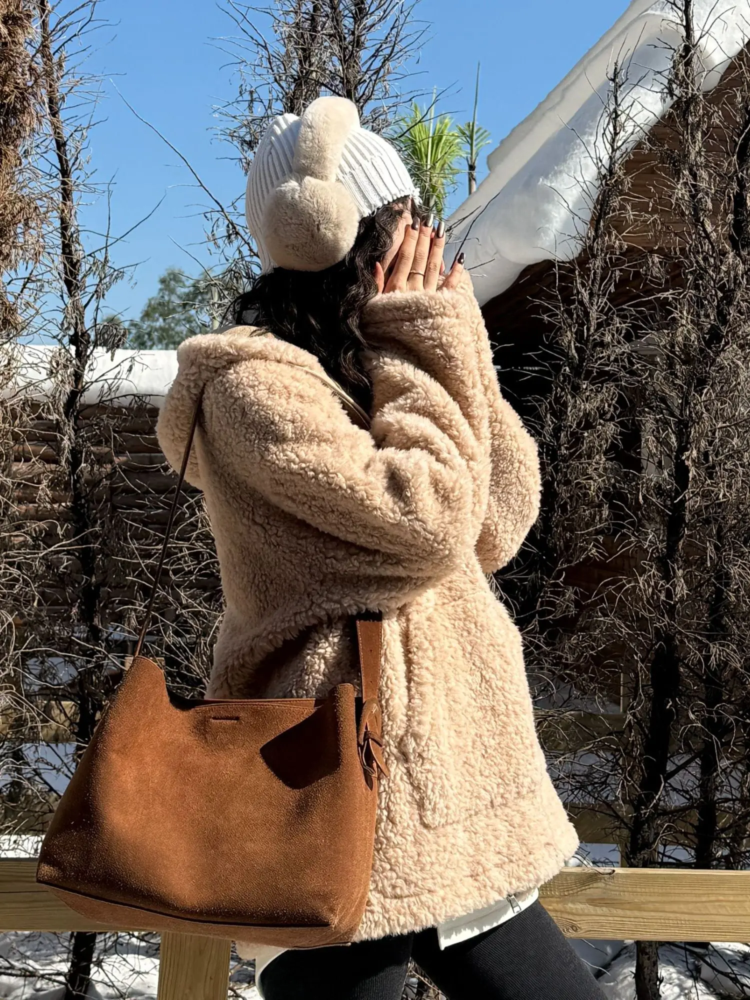 

Женское длинное шерстяное пальто Nana High Densi из чистого бархатного вельвета, осенне-зимнее, теплое, повседневное, приталенное