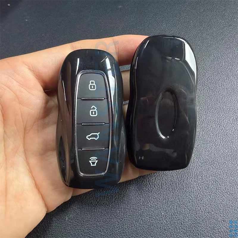 4 أزرار مفتاح السيارة فوب شل الإسكان لسيارة فورد EQUATOR SUV 2021 2022 2023 (غطاء مفتاح السيارة يعتمد عملية طلاء الخبز)