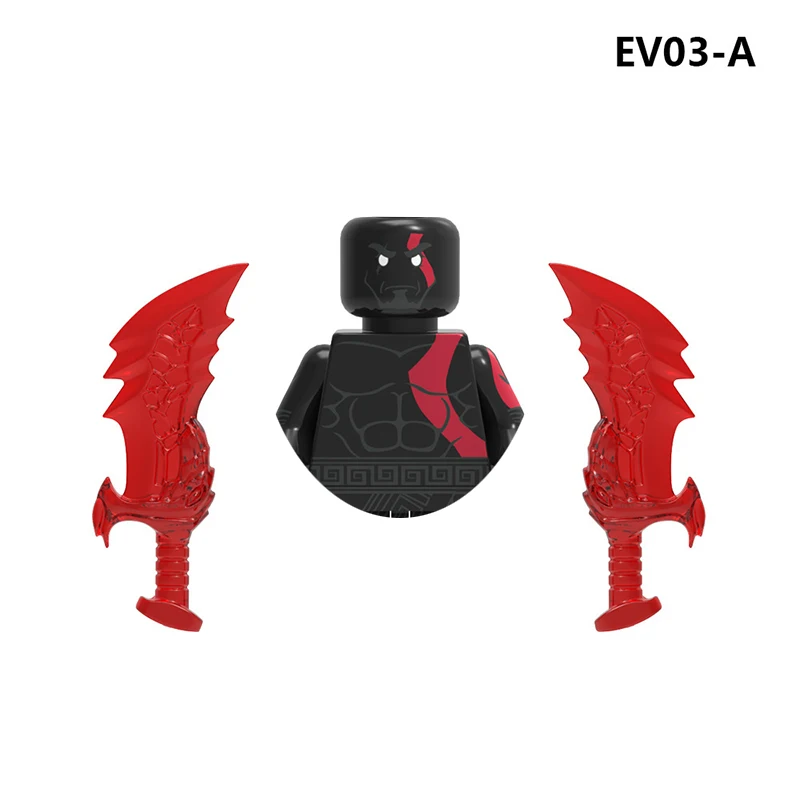 Spiel Mortal Kombat Bausteine Spielzeug Geschenke The Last of Us DIY Mini-Actionfiguren für Kinder Party DT042-045