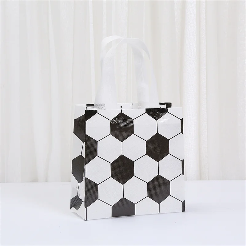 StoBag 8/20 قطعة غير المنسوجة حمل الحقائب كرة القدم الاطفال الأطفال هدية التعبئة والتغليف النسيج تخزين مقاوم للماء قابلة لإعادة الاستخدام الحقيبة حفلة عيد ميلاد #2