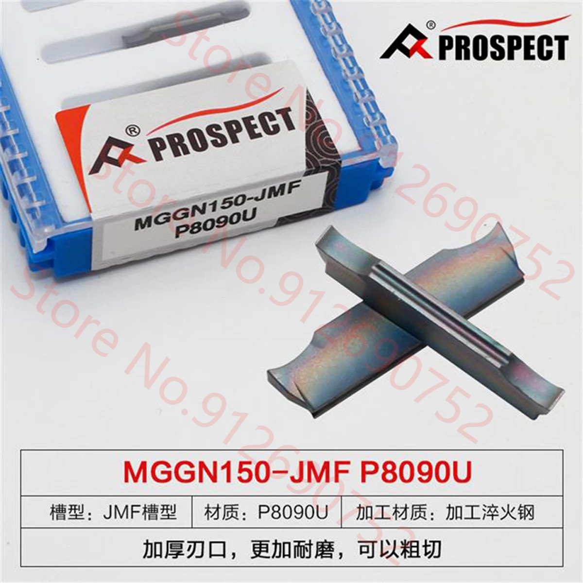 PROSPECT MGGN150 MGGN200 MGGN250 MGGN300 MGGN400 MGGN500 MGGN600 MGGN800-JM JMF P9125 P8090U Carbide Insert MGGN Inserts