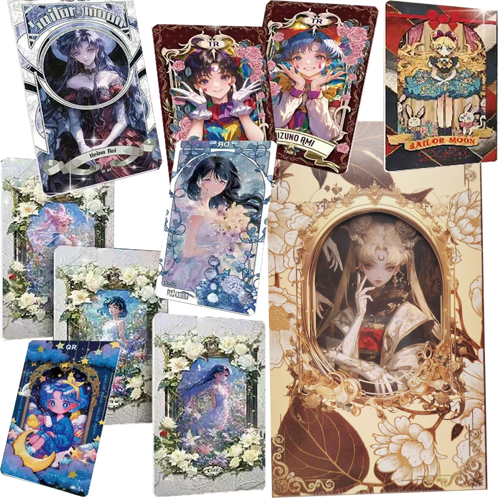 

Sailor Moon Collection Cards Youth Campus Cute Girl Tsukino Usagi Tomoe Hotaru Anime Characters Creative Cards Festival Gifts
