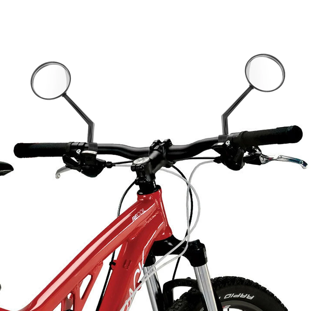 

4Pcs Cycle Safety Rearview Mirrors Large Lens Adjustable 360 Degree Rotating Rear View Mirror for Bicycle Handlebar