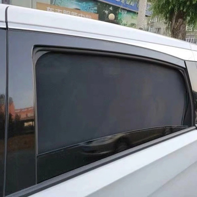 For Jaecoo J8 2023-2025 Car Magnetic Sunshade Side Window Sun Visor Mesh Curtain Sunscreen Heat Insulation Cover