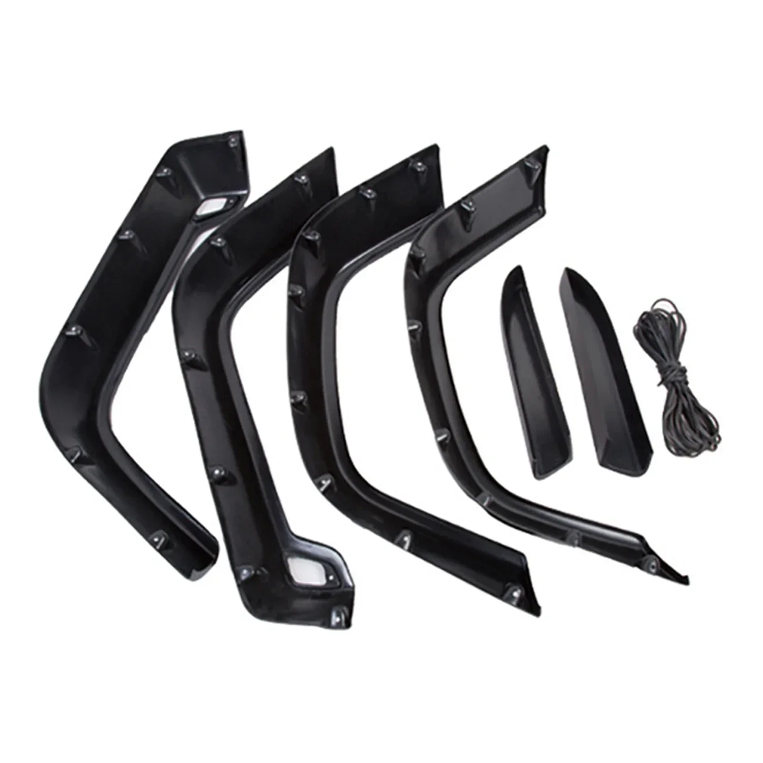 T001 Widen and thick Wheel Fender flares for Jeep for wrangler for 1997-2006 for TJ body round eye Car proformance accessories