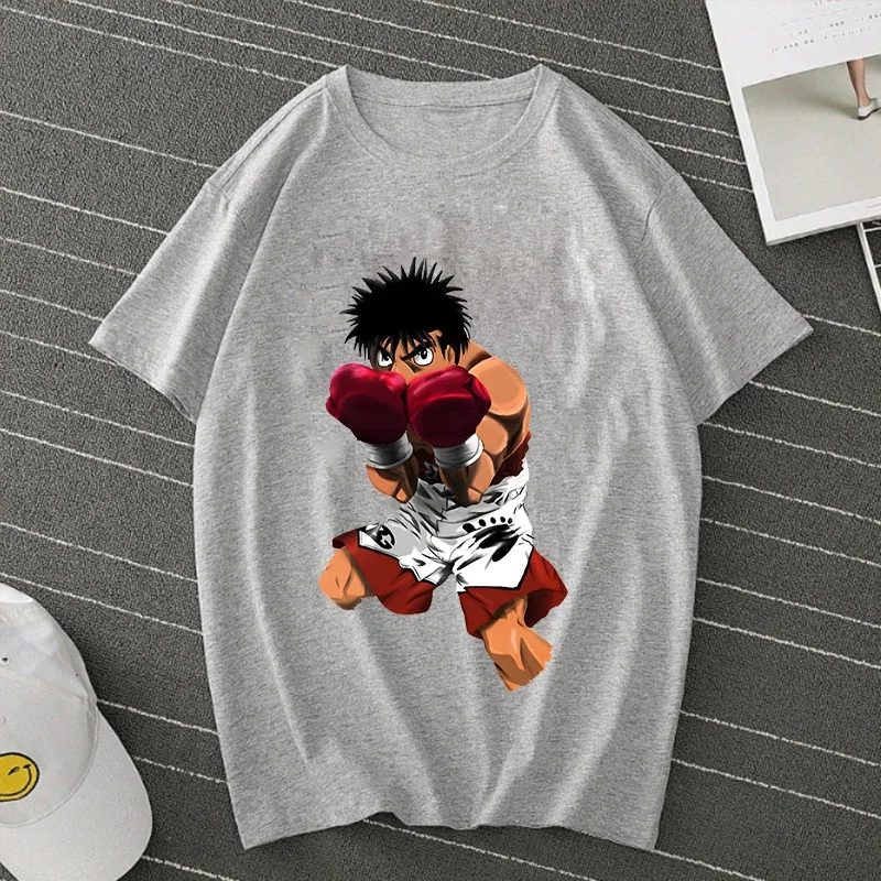 Anime Hajime No Ippo Kamogawa Boxing Gym T Shirt Men Women Ippo Makunouchi KGB Print Japan Boxing Manga Essential T-Shirt