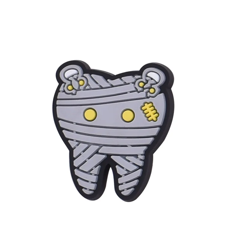 Dentist Shoe Charms for Crocs Accessories Women Clogs Pins Teeth Men Badge Kids Jeans Girls Decorations Buckle Shoes Accessories