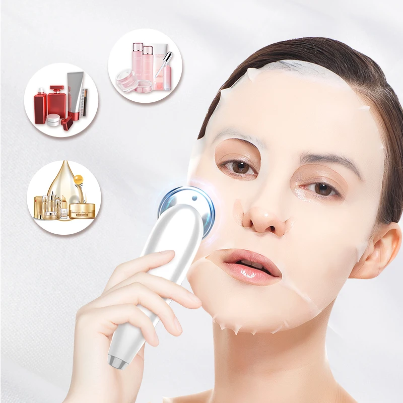 Mijia youpin 7in 1 massaggiatore viso RF EMS mesoterapia elettroporazione sollevamento dispositivo di bellezza LED ringiovanimento della pelle rimozione rughe