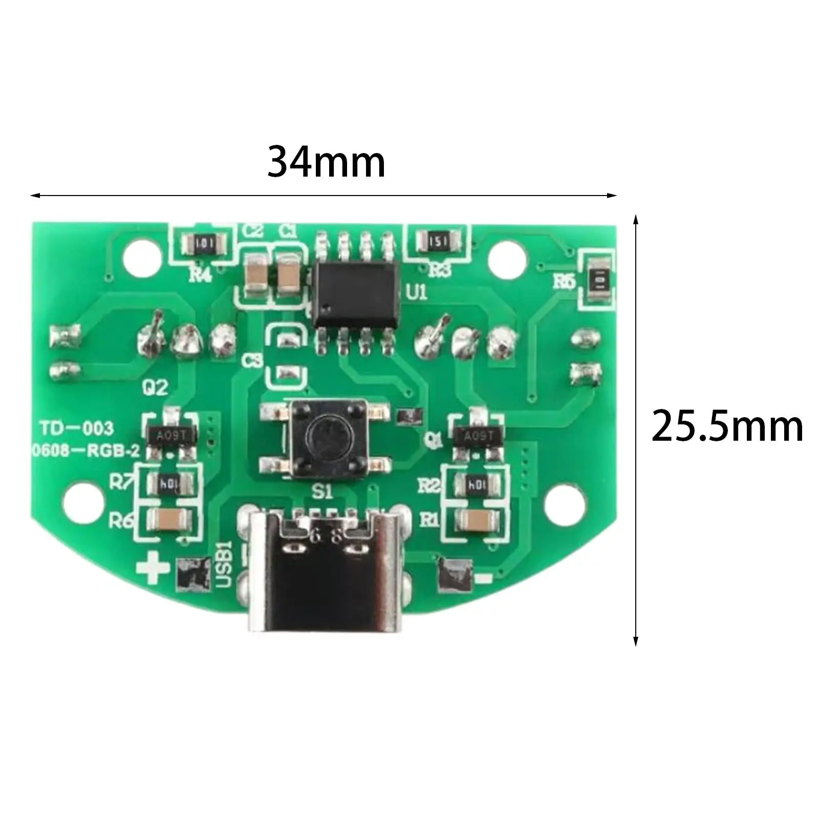 USB Spray Humidifier with Switch Control Multifunction Mist Maker Module PCB